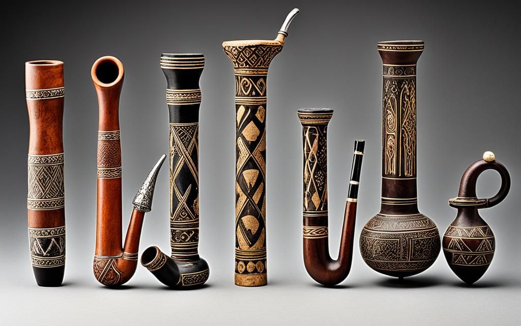 ancient smoking pipes