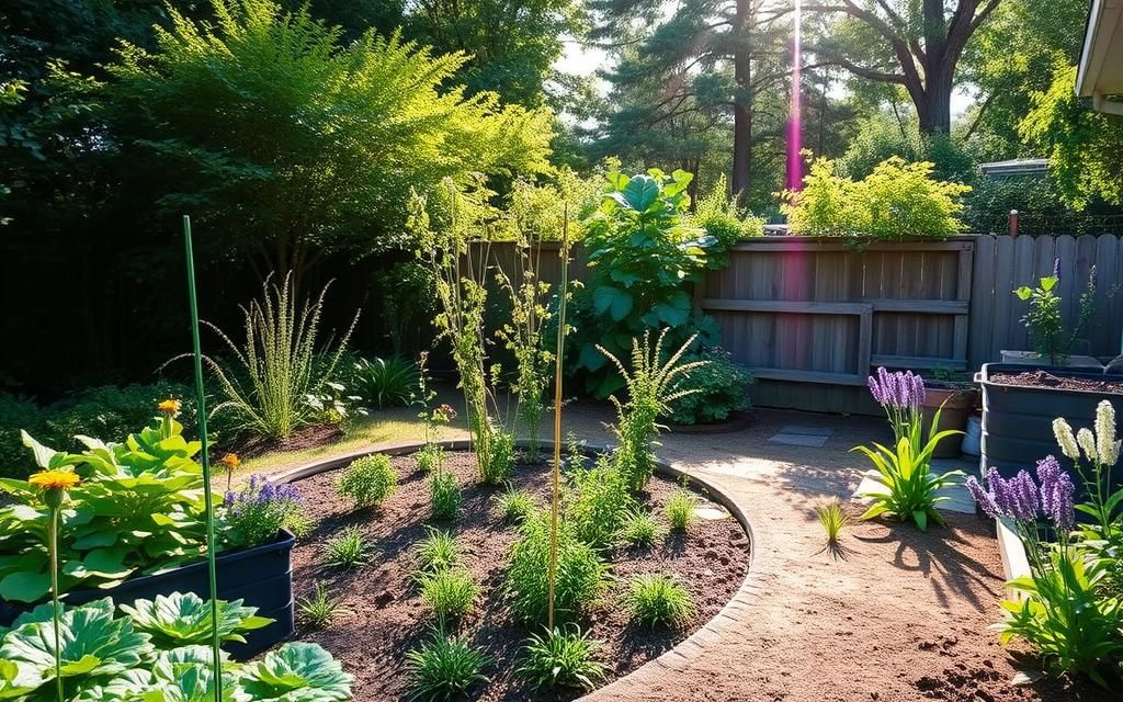 optimal garden location