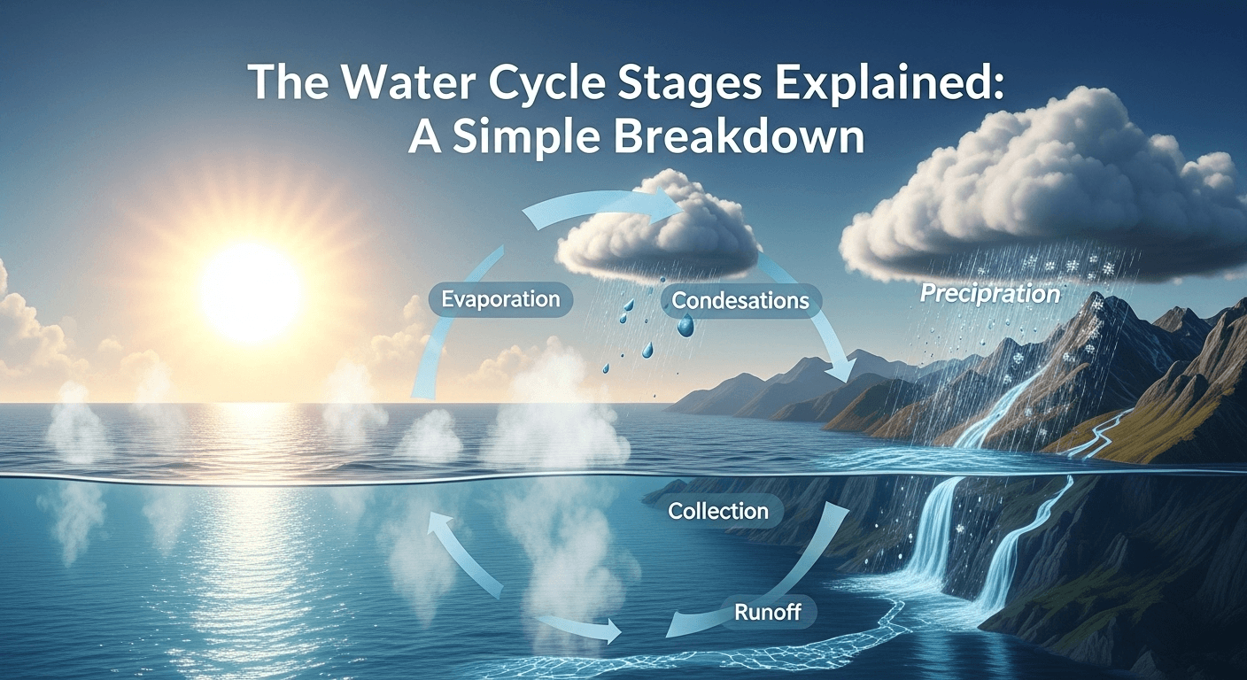The Water Cycle Stages Explained: A Simple Breakdown